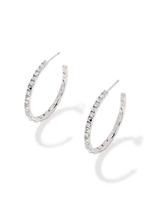 Kendra Scott Gold or Silver FATE HOOP EARRINGS