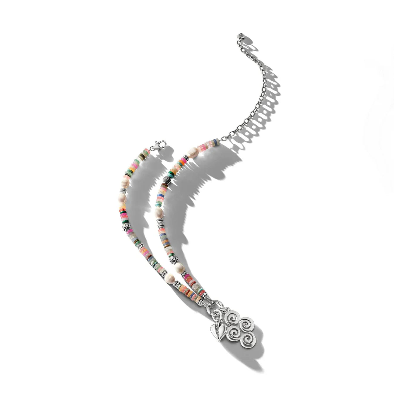 Brighton Vertigo Hues Token Charm Necklace