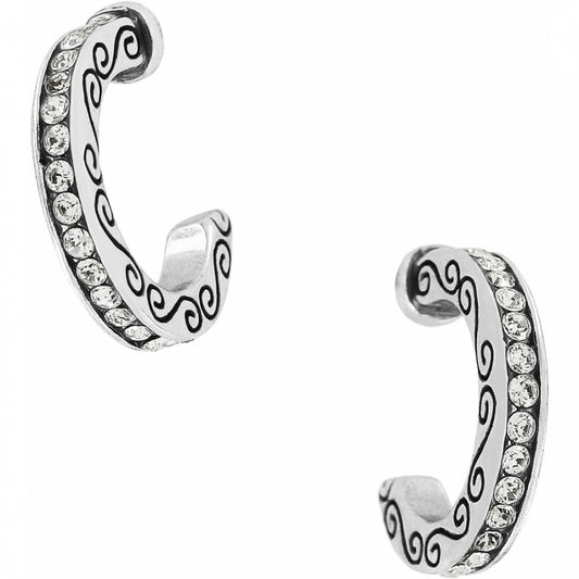 Brighton Secret Of Love Mini Hoop Earrings