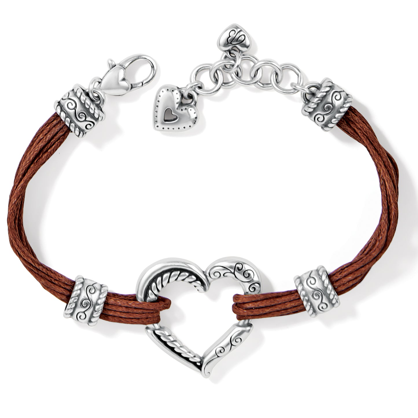 Brighton Heritage Heart Bracelet (Multiple colors)