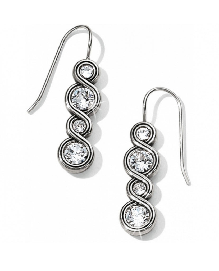 Brighton Infinity Sparkle French Wire Earrings