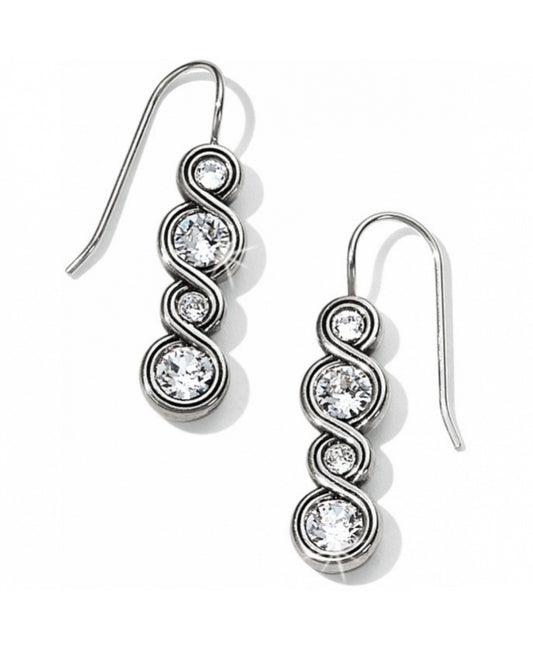 Brighton Infinity Sparkle French Wire Earrings