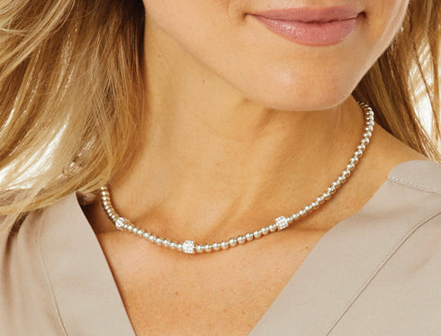 Brighton Meridian Petite Beads Station Necklace