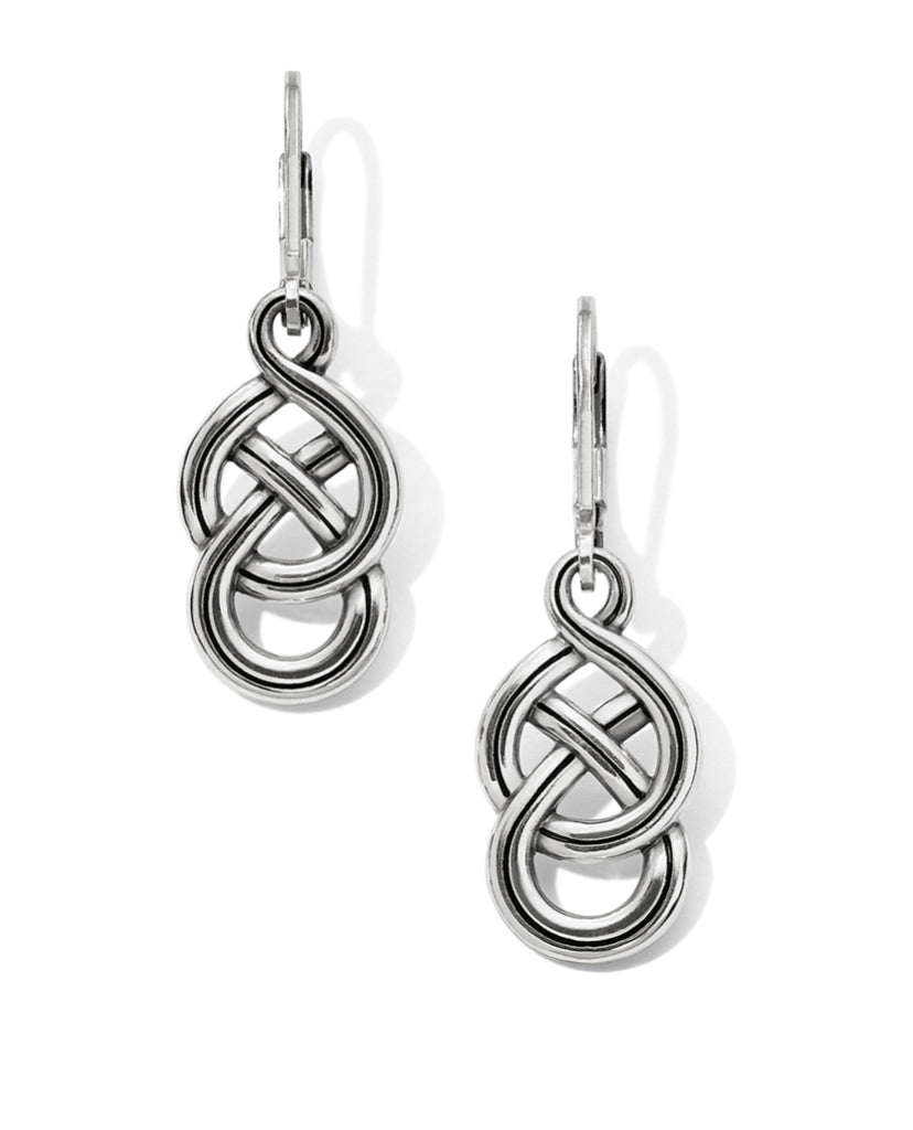 Brighton Interlok Braid Petite Leverback Earrings