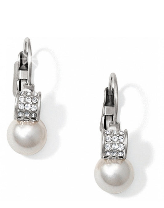 Brighton Meridian Petite Pearl Leverback Earring