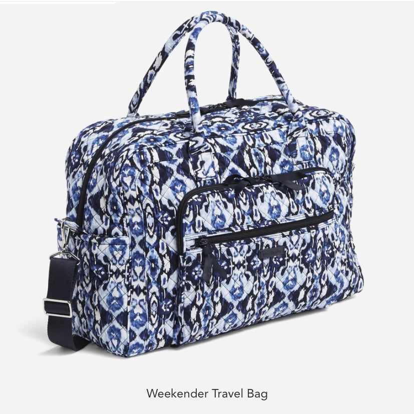 Vera Bradley- Weekender Travel Bag