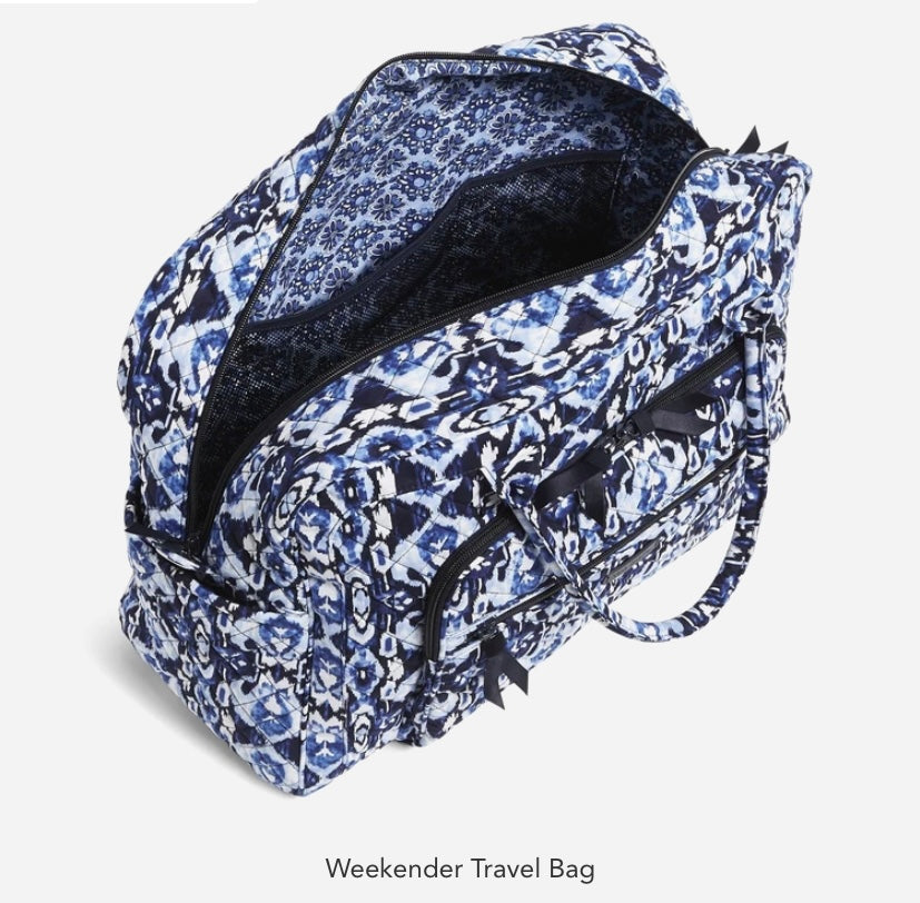 Vera Bradley- Weekender Travel Bag