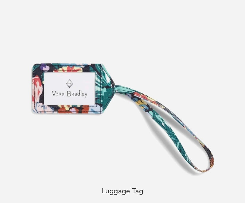 Vera Bradley- Luggage Tag