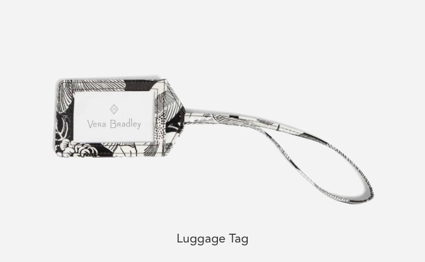 Vera Bradley- Luggage Tag