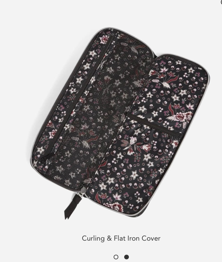 Vera bradley 2024 curling iron case