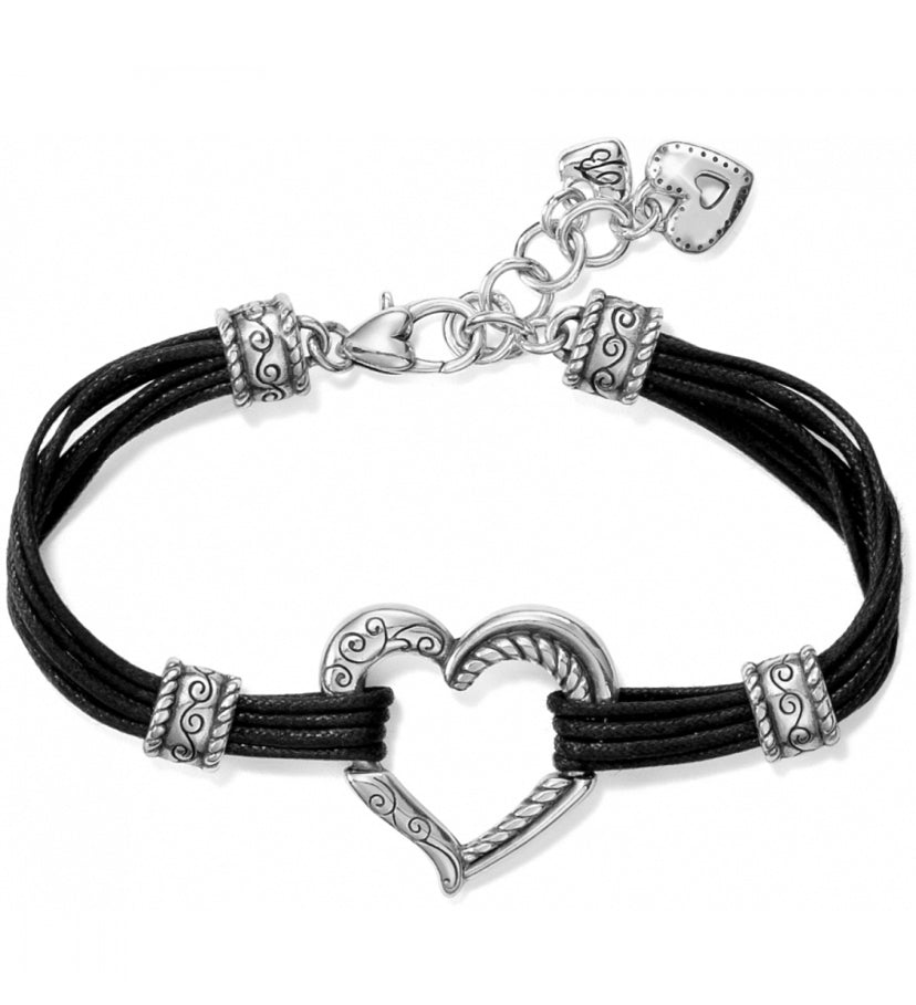 Brighton Heritage Heart Bracelet (Multiple colors)