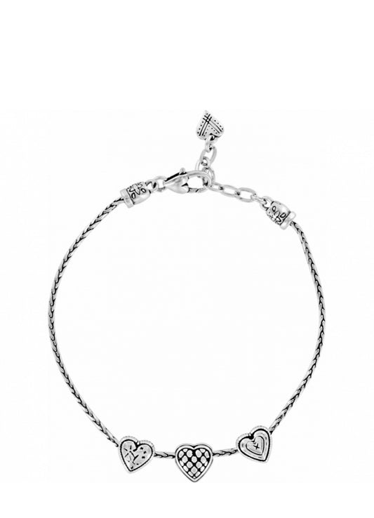 Brighton Enchanted Hearts Anklet