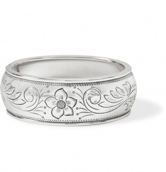 Essex Etched Hinged Bangle