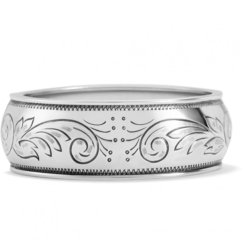 Essex Etched Hinged Bangle