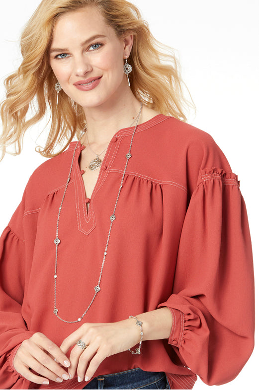 Brighton Interlock Petite Station Bracelet