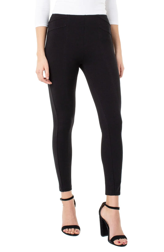 Reese Seamed Pull-On Legging by Liverpool LA