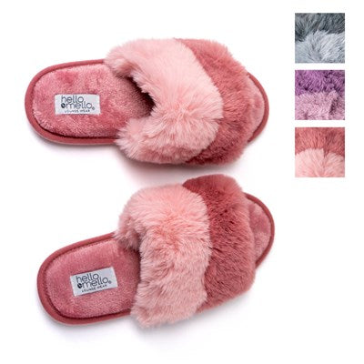 Cotton Candy Puff Slippers