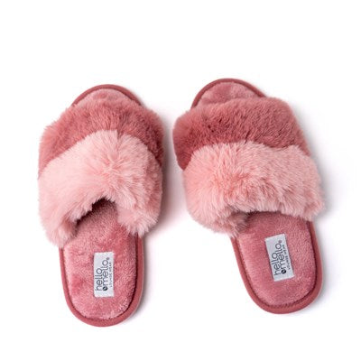 Cotton Candy Puff Slippers