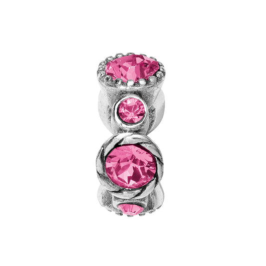 Brighton Tourmaline Halo Stargazer Bead Charm