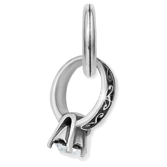 Brighton Diamond Ring Charm