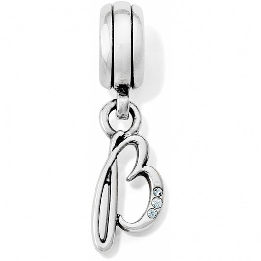 Brighton Initially Yours Charm Letter B