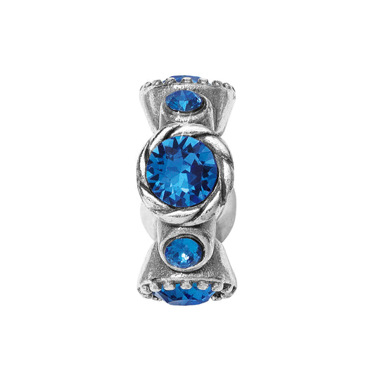 Brighton Sapphire Halo Stargazer Spacer Charm