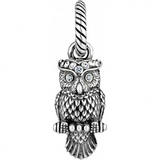 Brighton Silver Wisdom Owl Charm