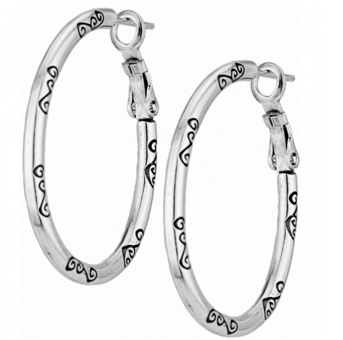 Brighton Charm OVAL HOOP EARRING