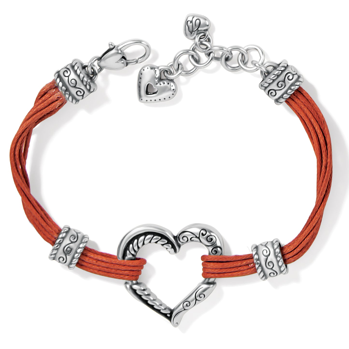 Brighton Heritage Heart Bracelet (Multiple colors)