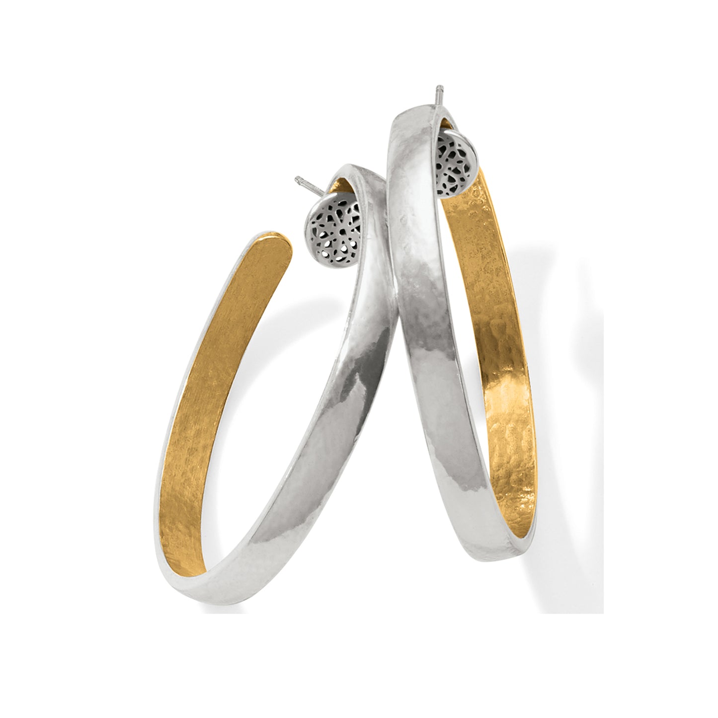 Brighton Ferrara Entrata Medium Hoop Earrings