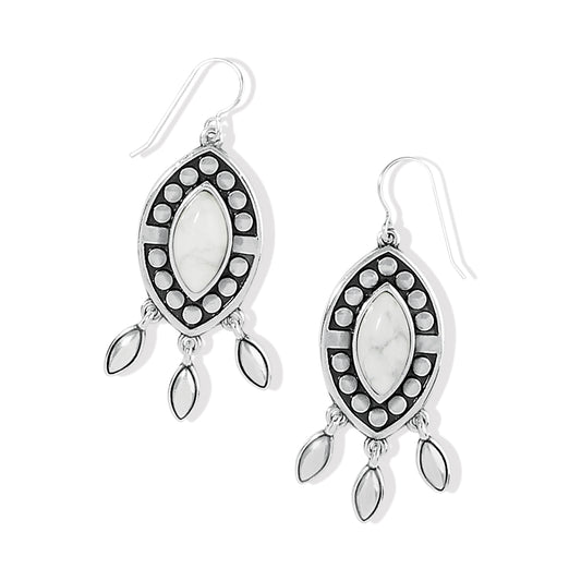 Brighton Pebble Dot Dream Howlite French Wire Earrings