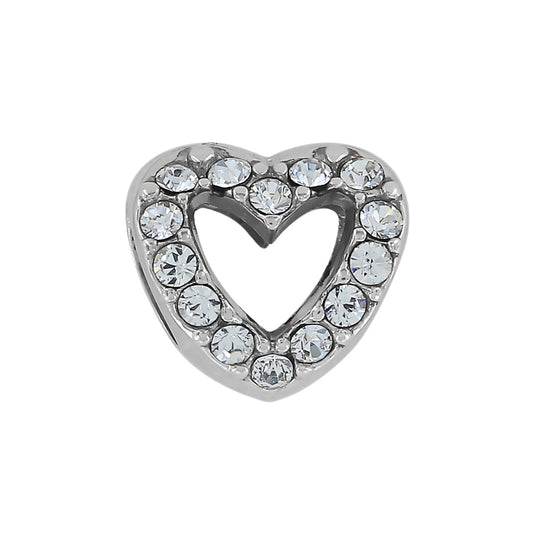 Brighton Glitter Hearts Bead Charm