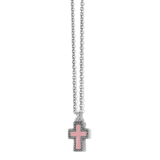 Brighton Dazzling Cross Petite Necklace