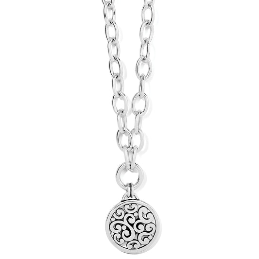 Brighton Contempo Medallion  Necklace