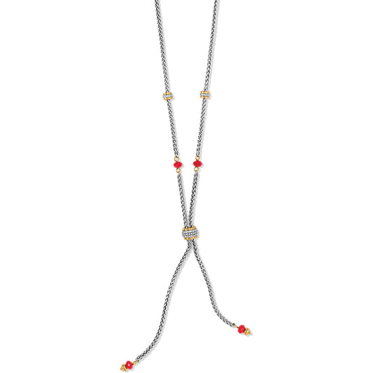 Brighton Meridian Two Tone Petite Y Necklace