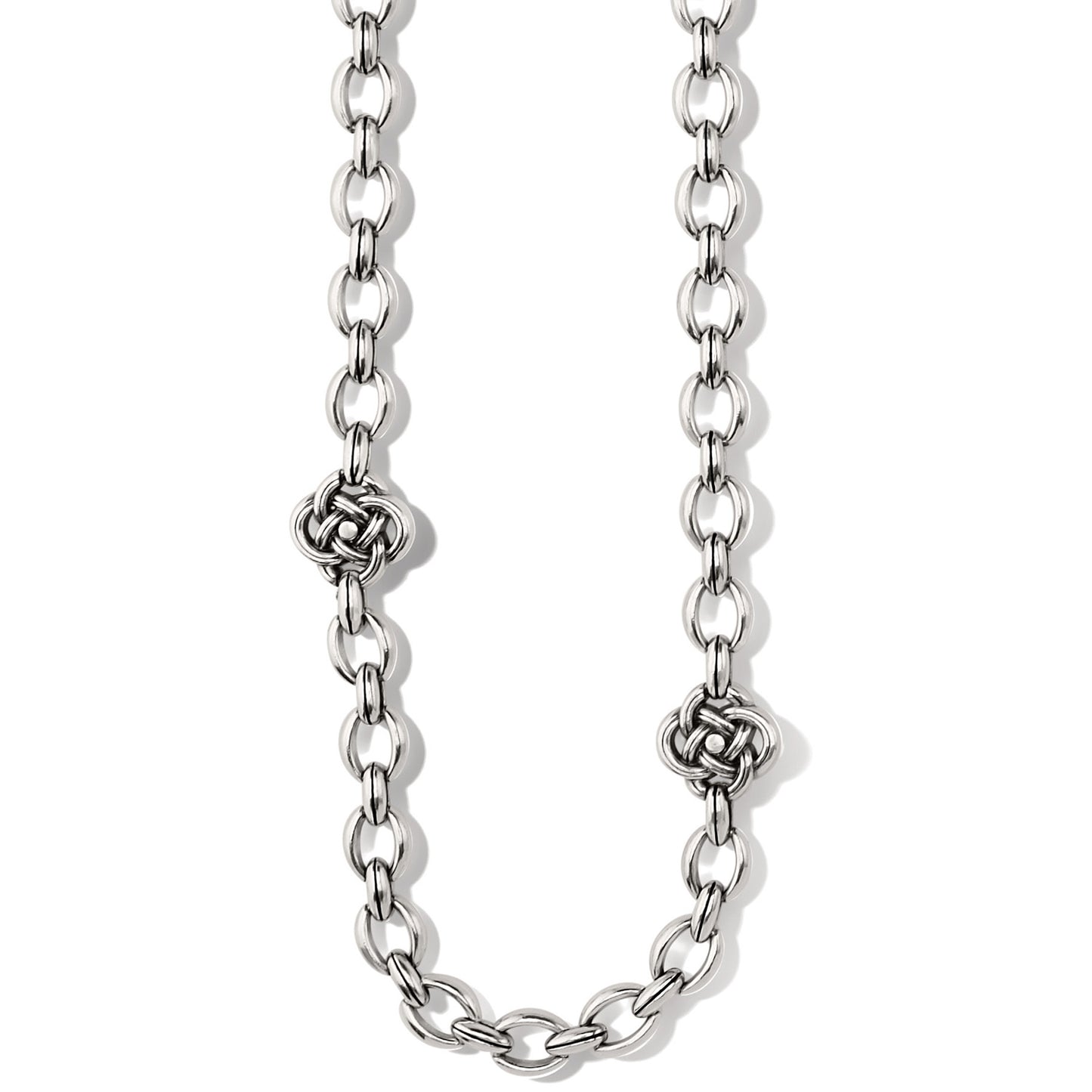 Brighton Interlok Knot Link Necklace