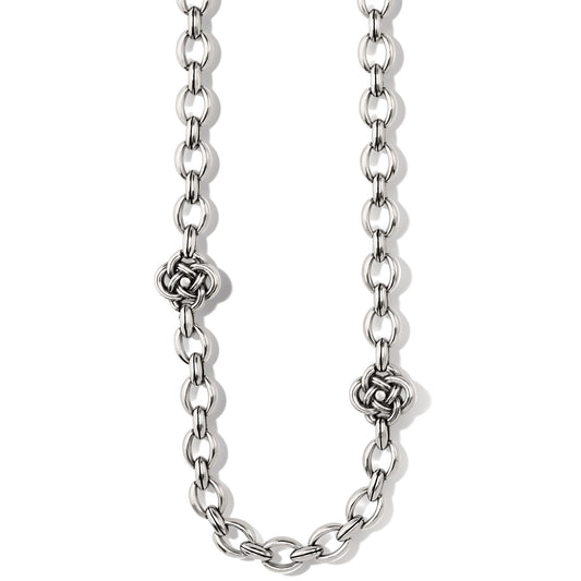 Brighton Interlok Knot Link Necklace