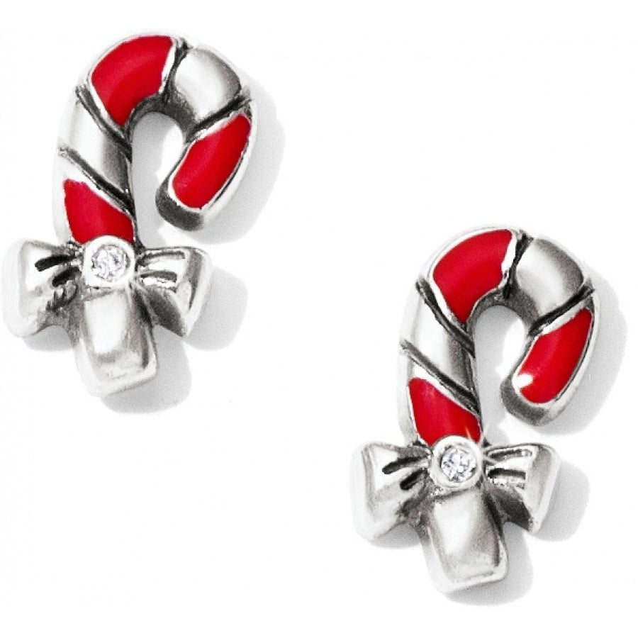 Brighton Christmas Candy Cane Mini Post Earrings